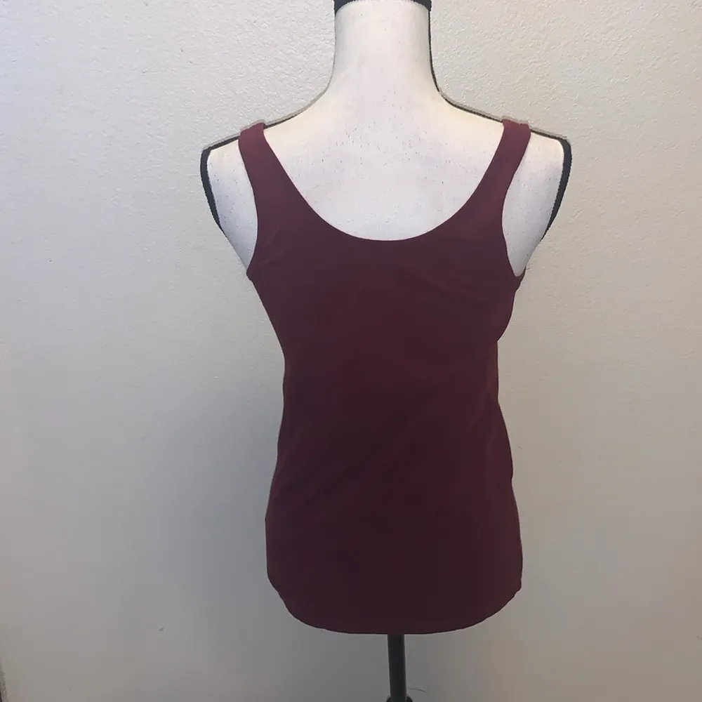 Old Navy  First Layer Maroon Tank Top - Image 4