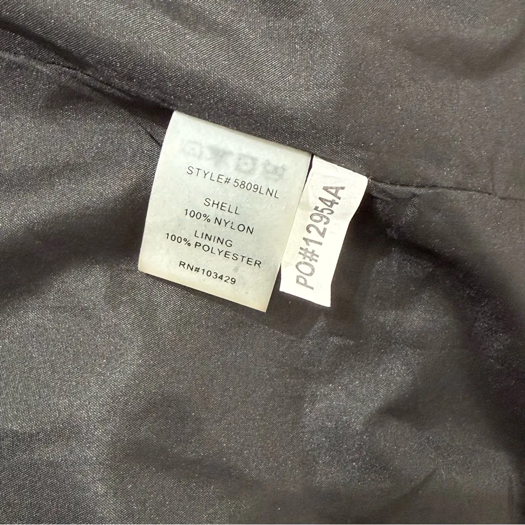 Anorak Black Hooded Utility Jacket Size M Size M - Image 8