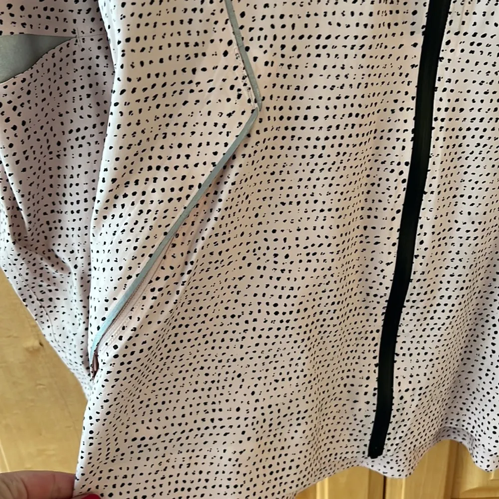 Lululemon Runaway Jacket •• Speckle Dot Parfait Pink Black - Image 6