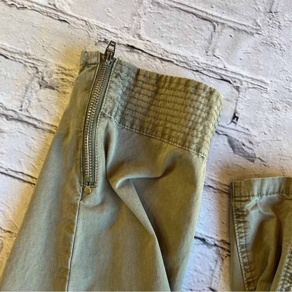 Blank NYC Paperbag Pants Green Tan 32 Womens Highrise Loosefit Comfy 
Great cond - Image 15