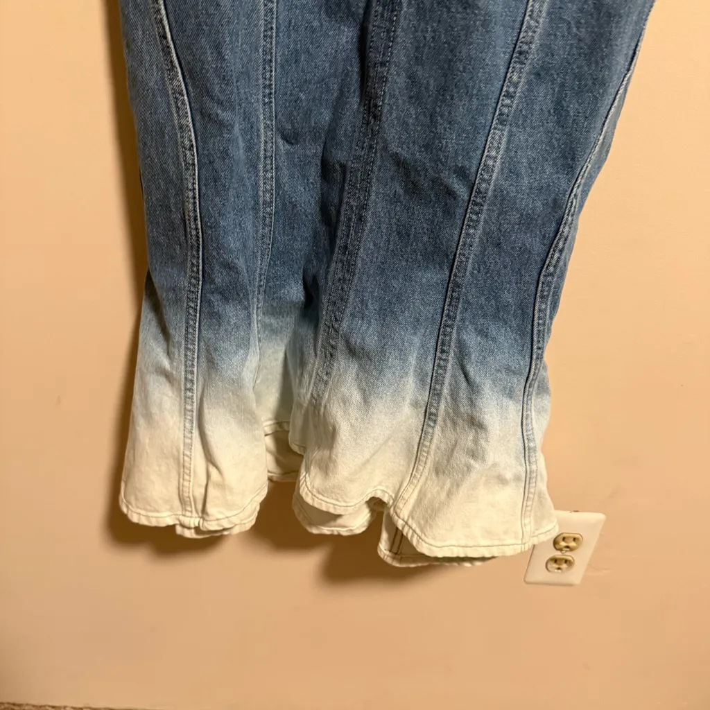 NWT Amanda Uprichard Raisa Denim Dress- Size Small - Image 8