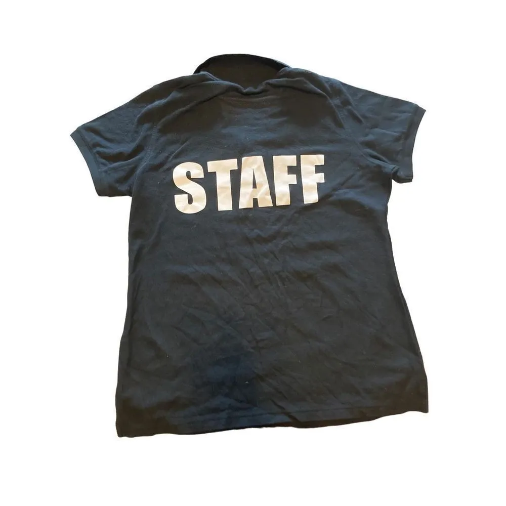 Port Authority Polo T Shirt Collared Buttons Staff Workwear Village Inn Wisconsi - Image 2