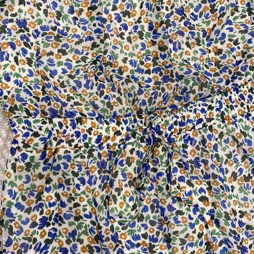 NET Row A Floral Romper - Image 3