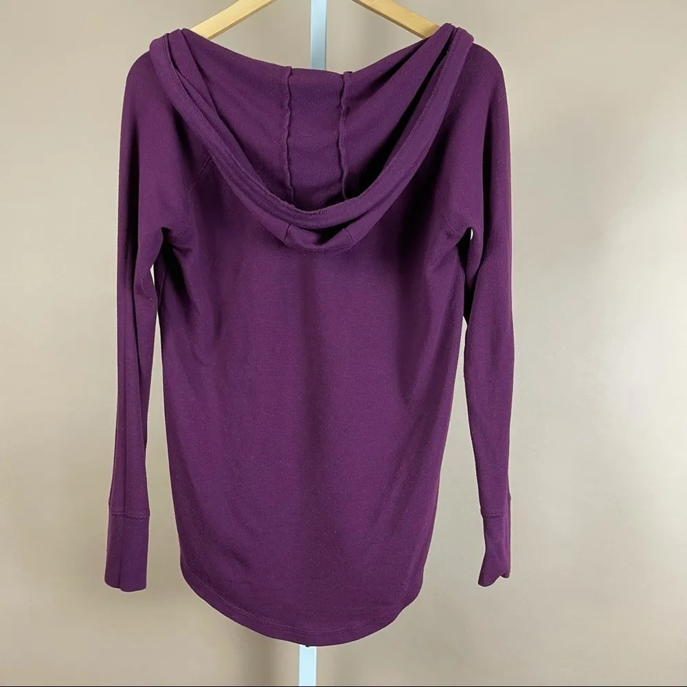 Women’s Ideology XS Hooded Running Pullover Sweatshirt Top Yoga Casual Boho - Image 2