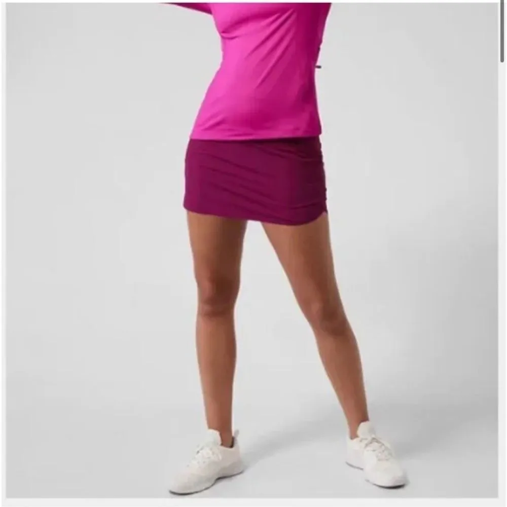 Athleta Run With It 14" Skort in Exotic Fuchsia - Image 3