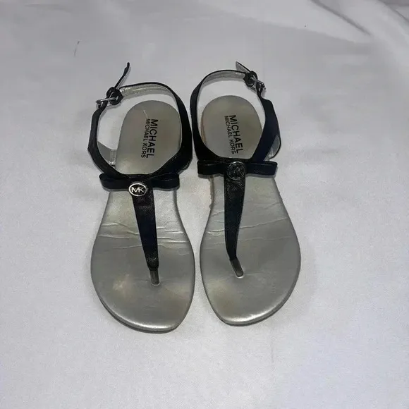 Michael Michael Kors MK Slingback Thong Sandals Size 5 - Image 2