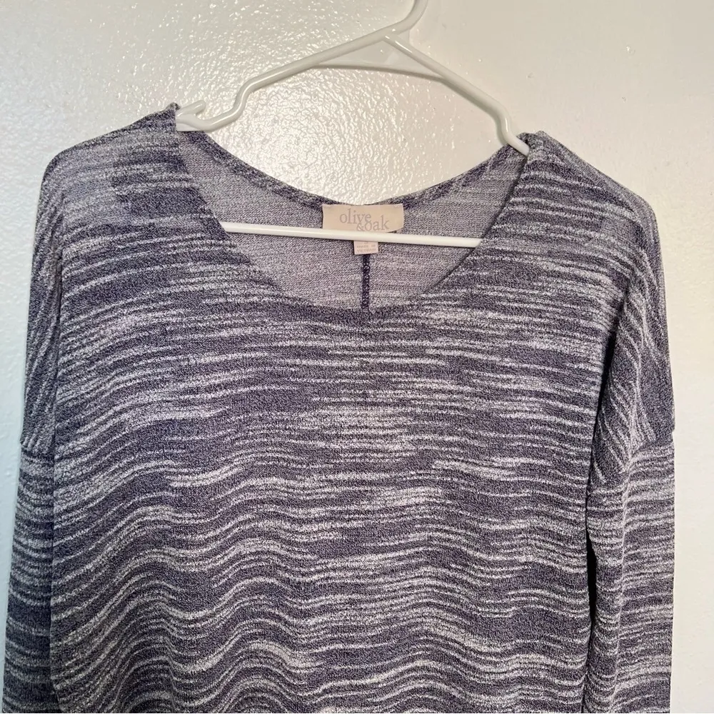 Olive & Oak Dolman Sleeve Tunic Top Purple - Image 4