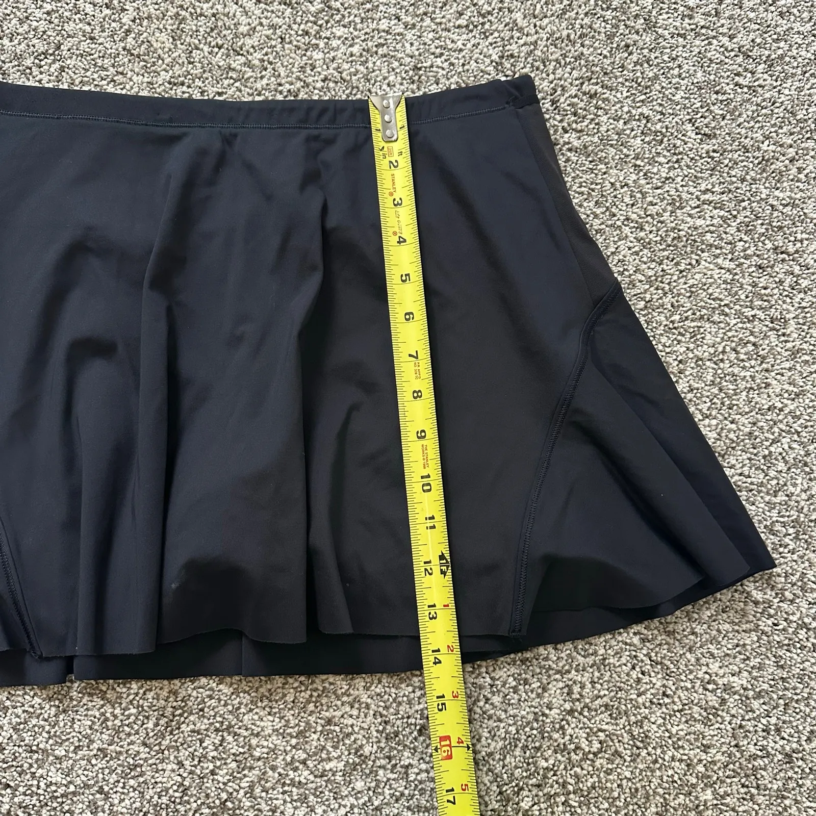 Athleta black Match Point mini tennis skort size M - Image 8