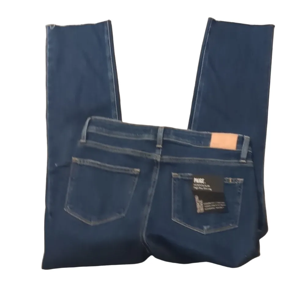 Paige hoxton slim raw hem slopes destructed jeans size 30 - Image 11