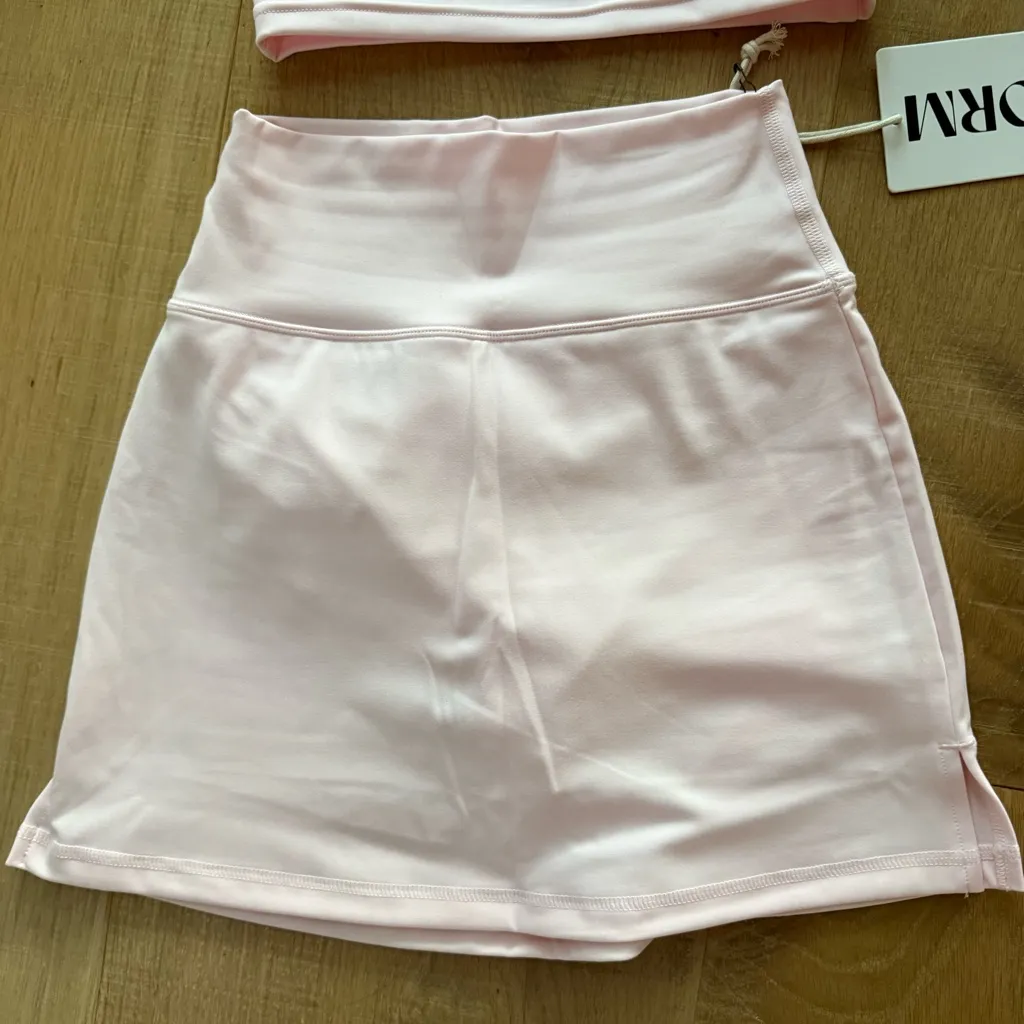 FORM NEW NWT Racer Tank & Tennis Skirt Pink - Image 6