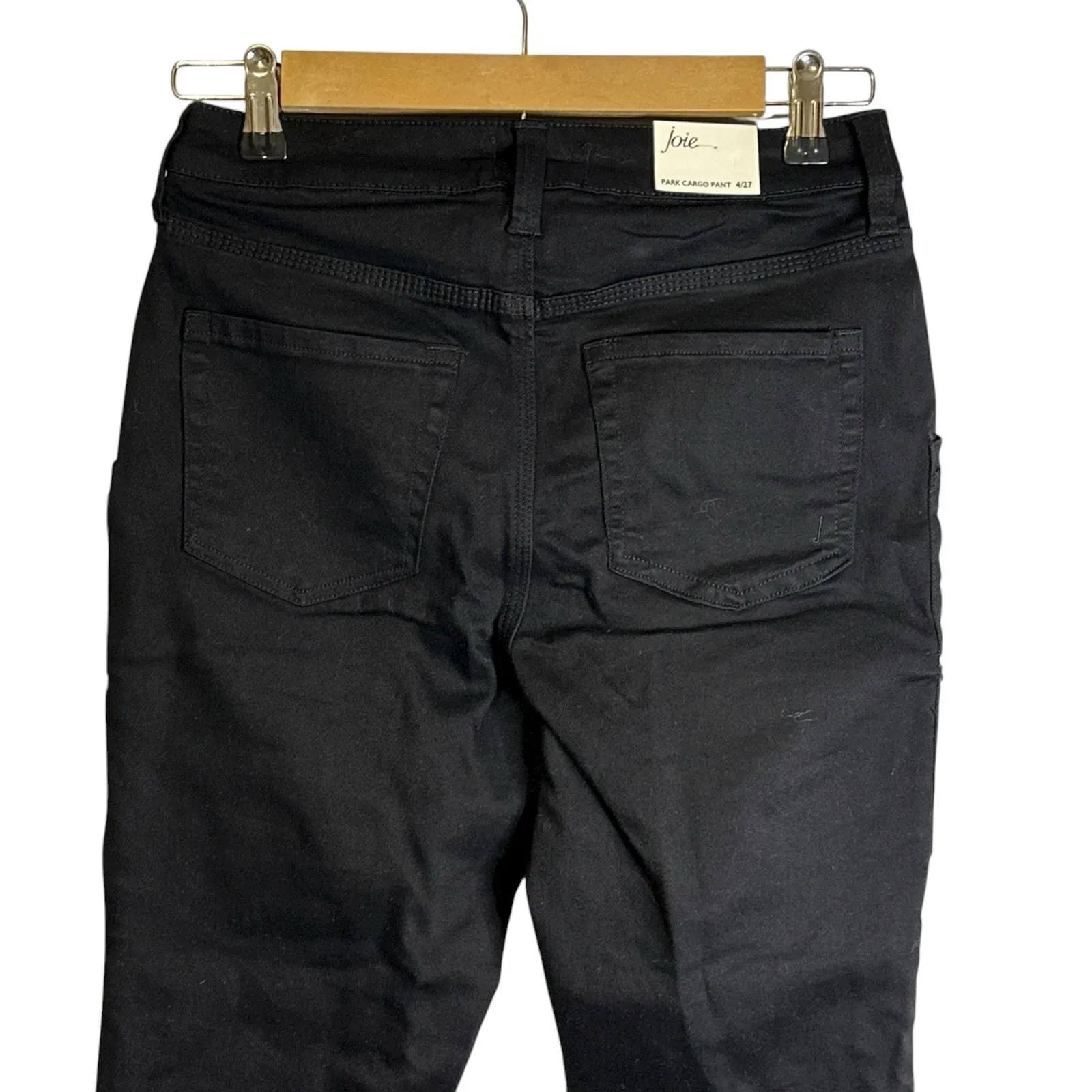 Joie Contemporary Moto Ankle Zip Skinny Jeans 4/27 Black JEI669CO $228 MSRP Punk - Image 10