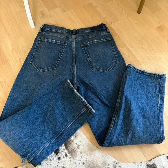 ABERCROMBIE & FITCH 90s Straight Ultra High Rise Jeans Size 10/30 Short‎ - Image 9