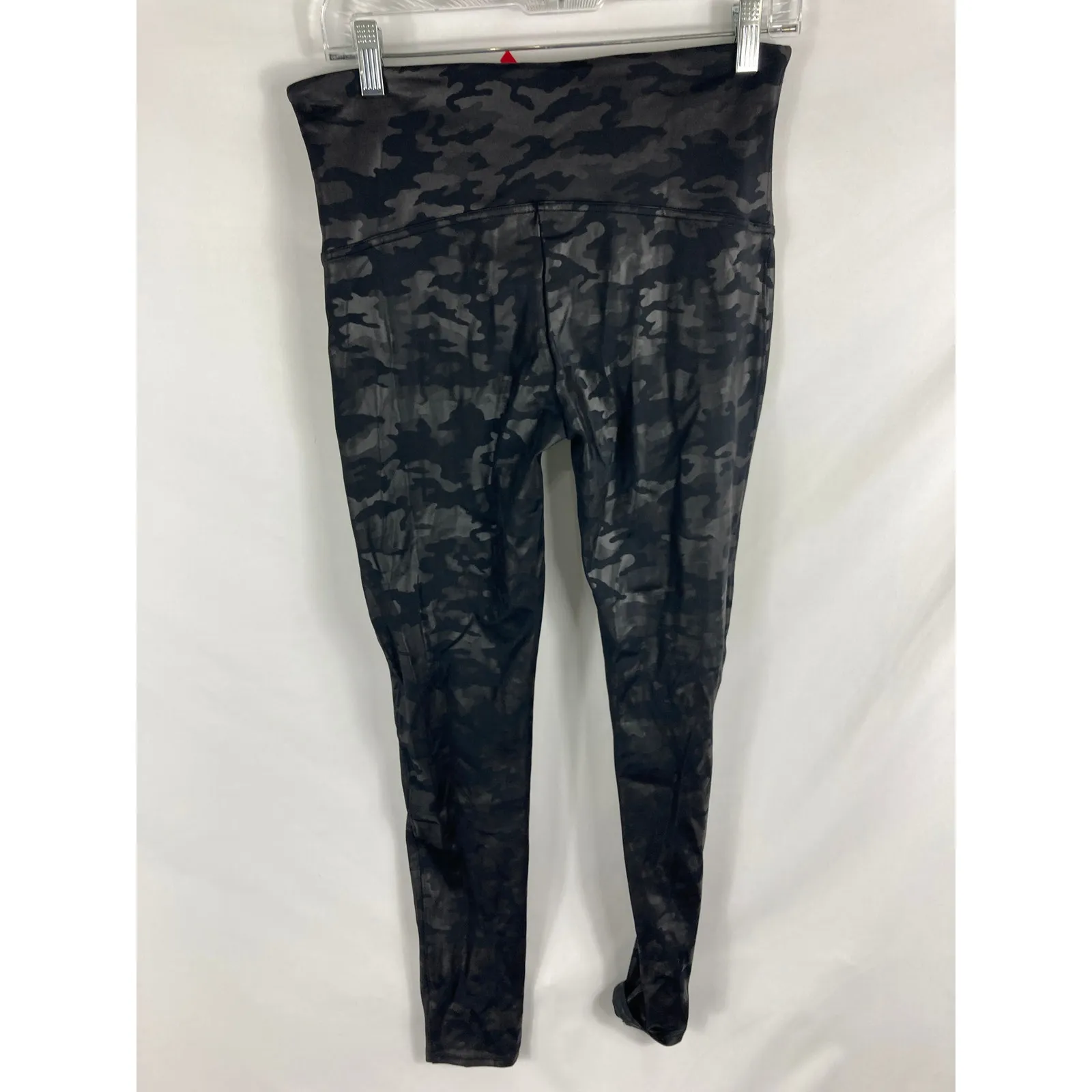 SPANX Black Camo Leggings Size XL - Image 6