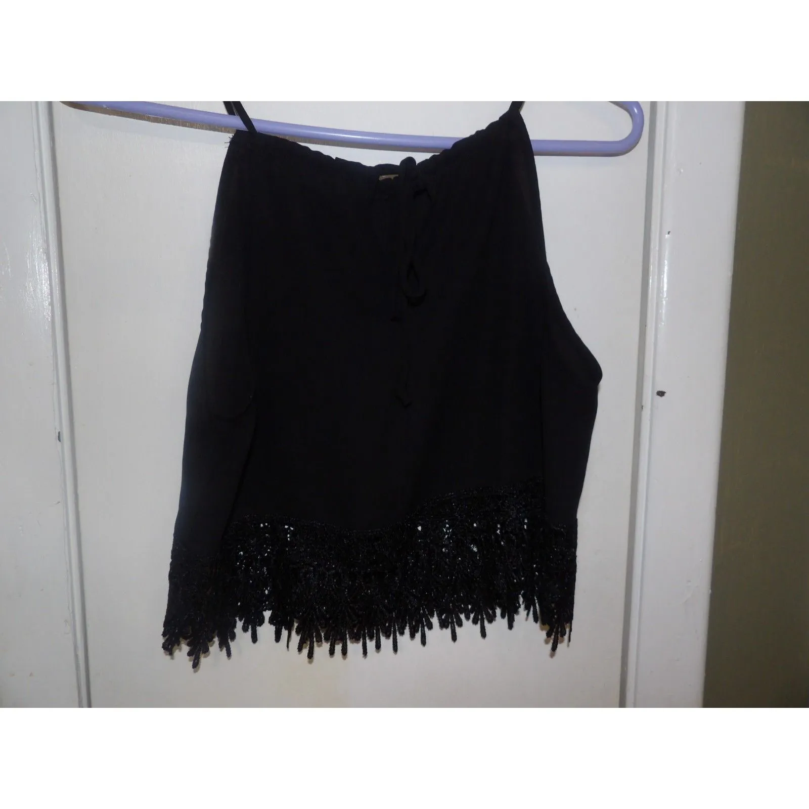 Staring at Stars black Cami with lace S - Image 2
