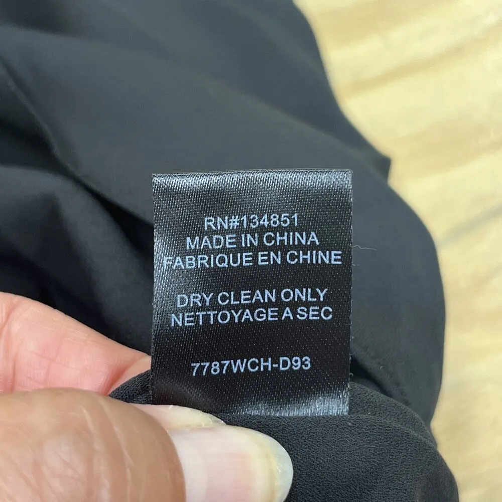 WAYF Posie Lace Camisole Small Black Cami Top Lace Dark Fairy Festival Witchy - Image 10