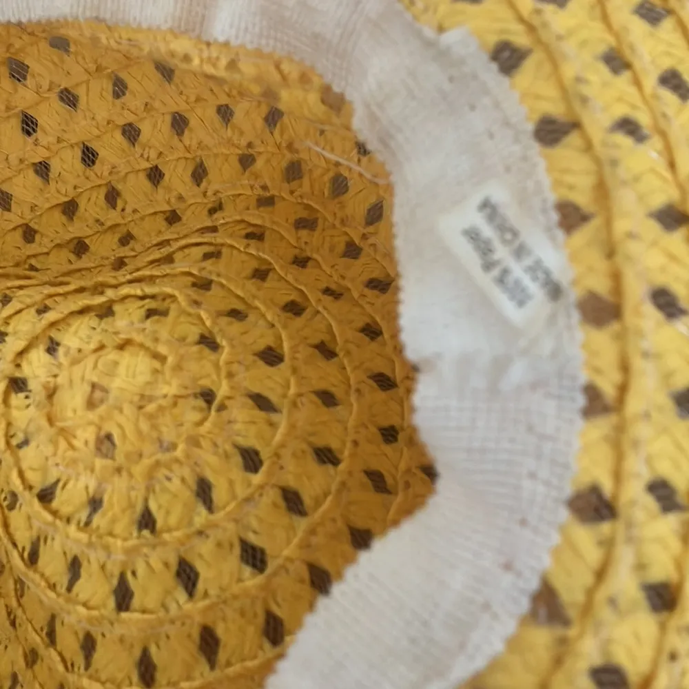 Yellow summer flop hat - Image 4