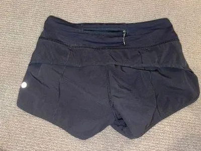 Lululemon Black Speed Up Shorts 2.5” - Image 2