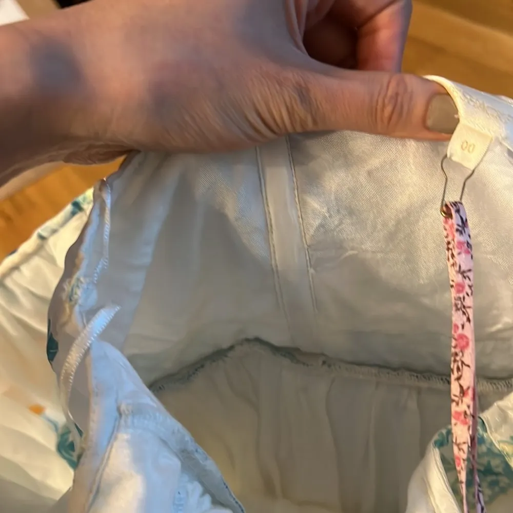 NWT Loveshackfancy Blue Macron Floral tulle maxi Gown - Image 13