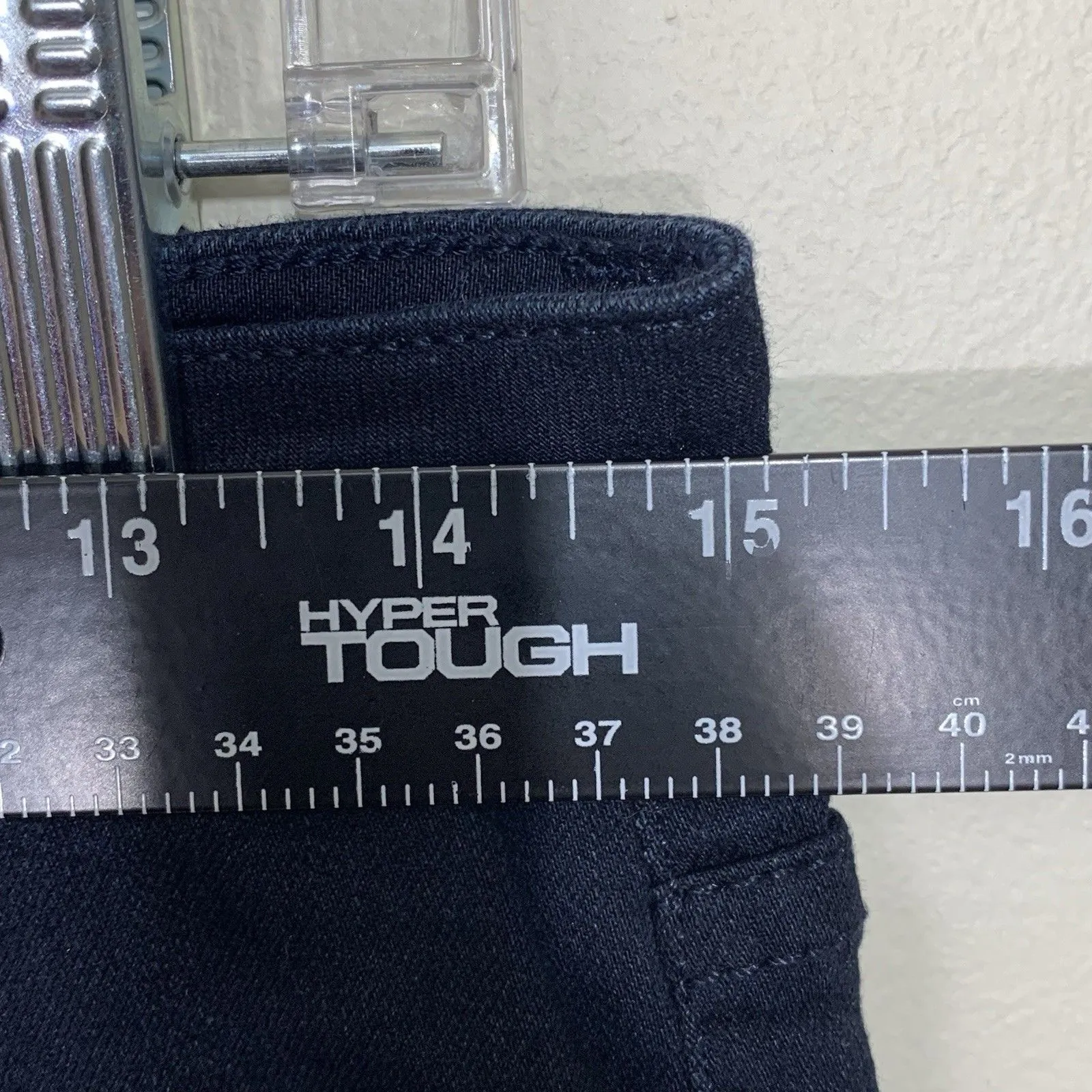 Just Black High Rise Button Fly Skinny Jeans Women’s Size 30 Dark Wash Frayed - Image 3