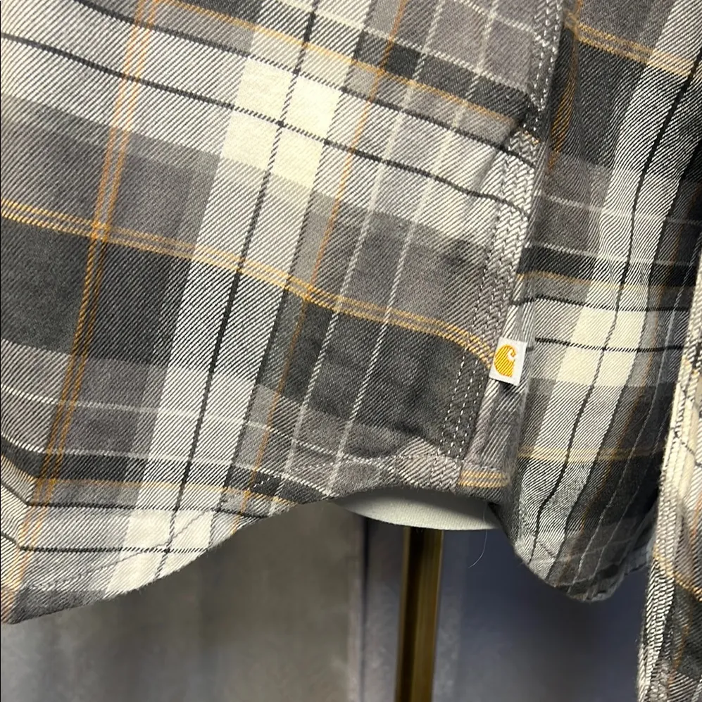 Carhartt Women's Rugged Flex Hamilton Flannel Shirt  sizeS4/6.         order(66) - Image 7
