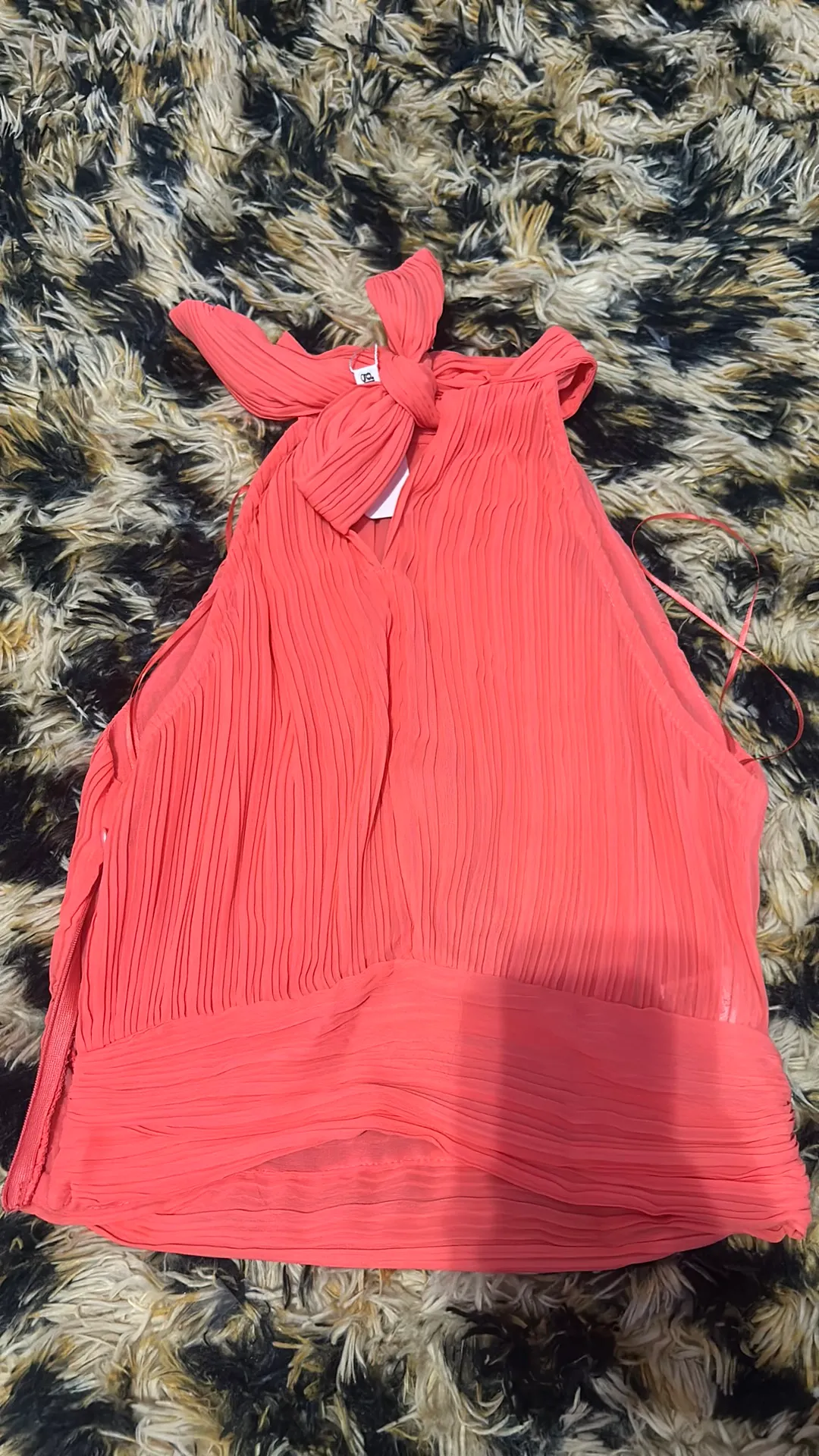 pink halter neck top - Image 2