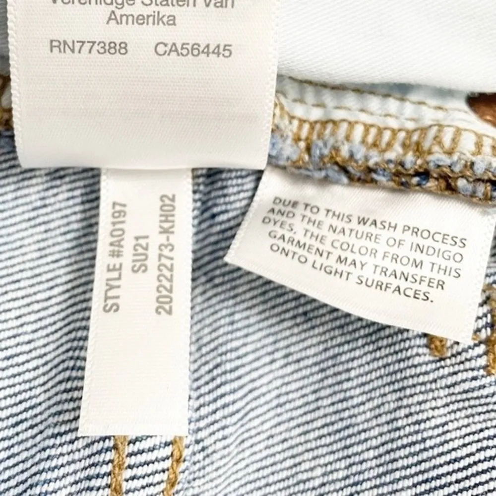 Madewell High-Rise Denim Tencel Shorts Quintell Wash Women’s Size 27 Jean Shorts - Image 14