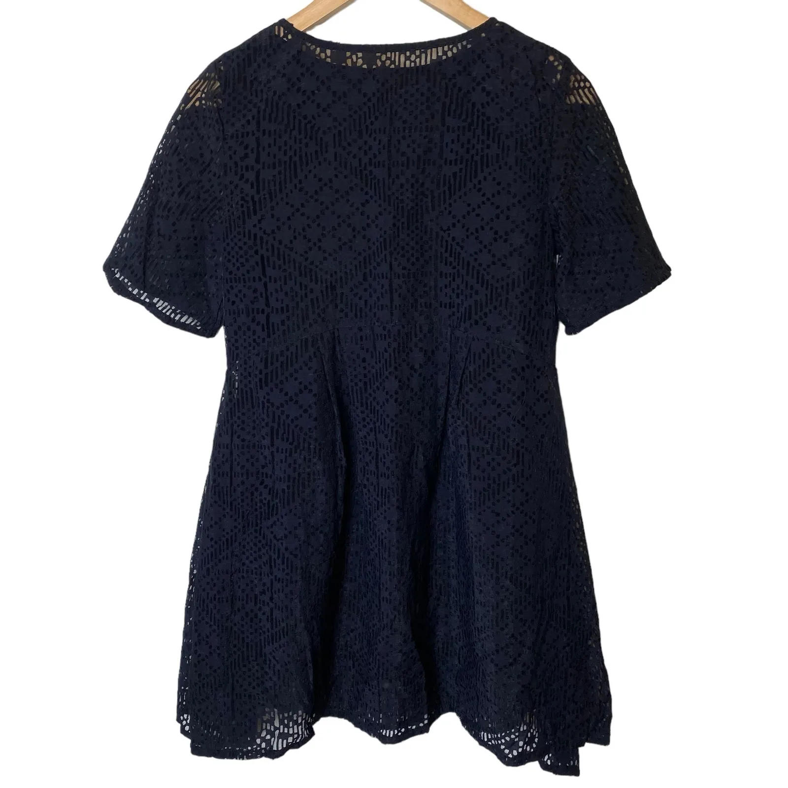 Enza Costa Mini Dress Black Size 0 - Image 3