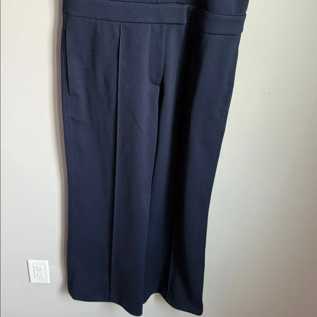 Lacoste x Goop Two-Ply Piqué Jumpsuit in Marine - Image 7