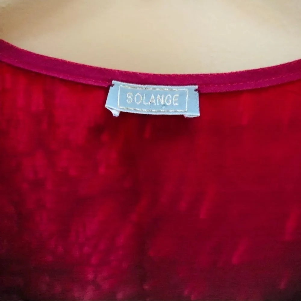 🆕 Silk Tank Top Dress💥 Red Size M - Image 4