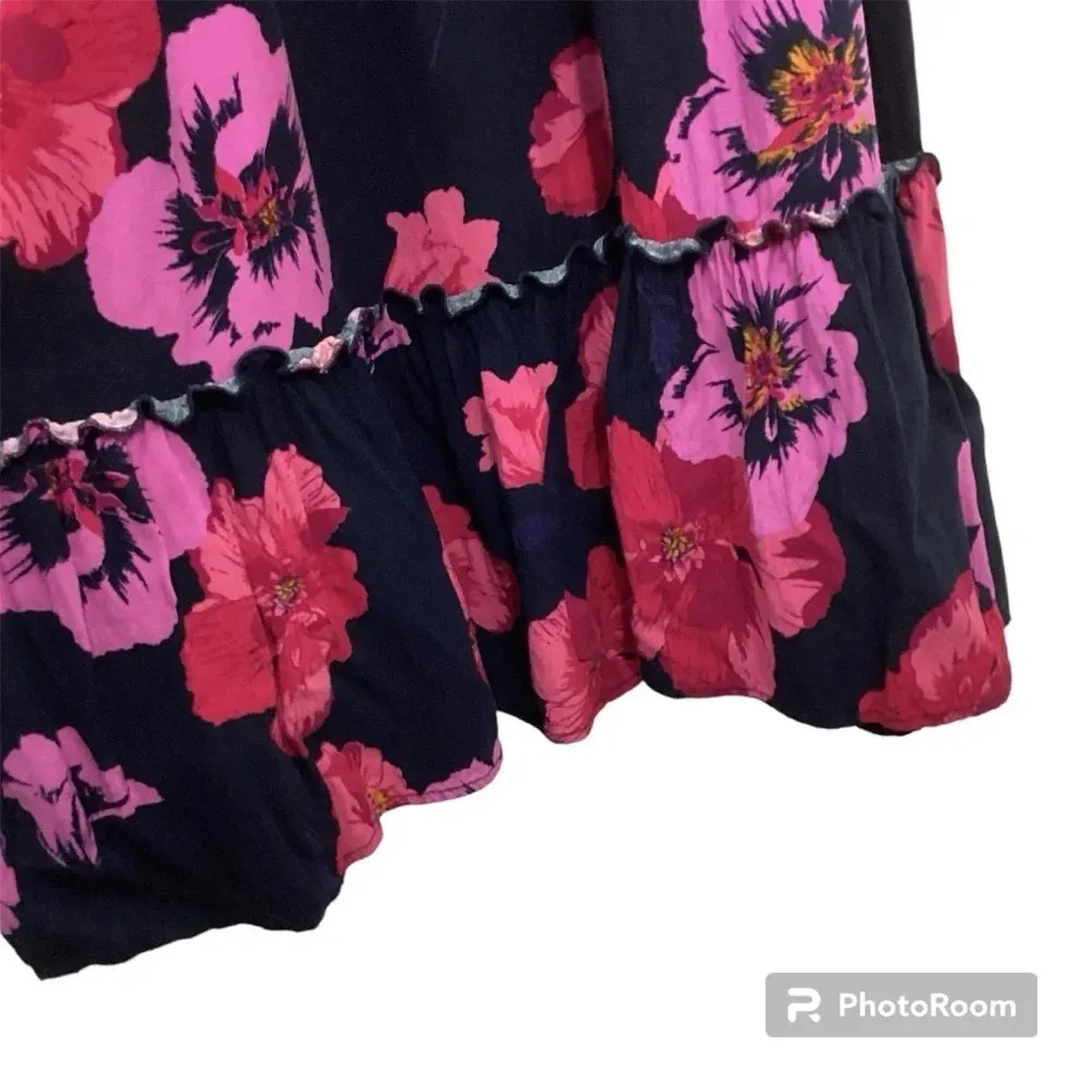 Band Of Gypsies Floral Maxi Dress Size Large - Image 4