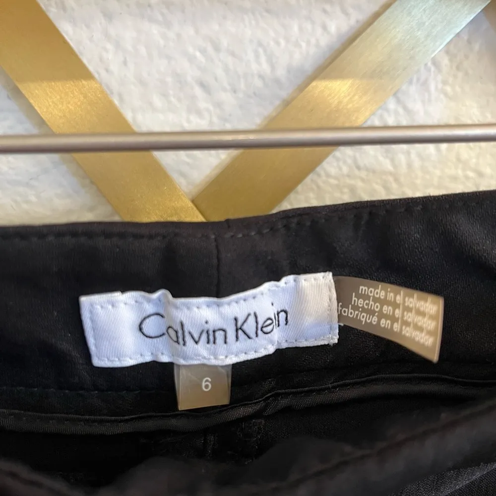 Calvin Klein Straight Leg Trouser pants Black 6 - Image 5