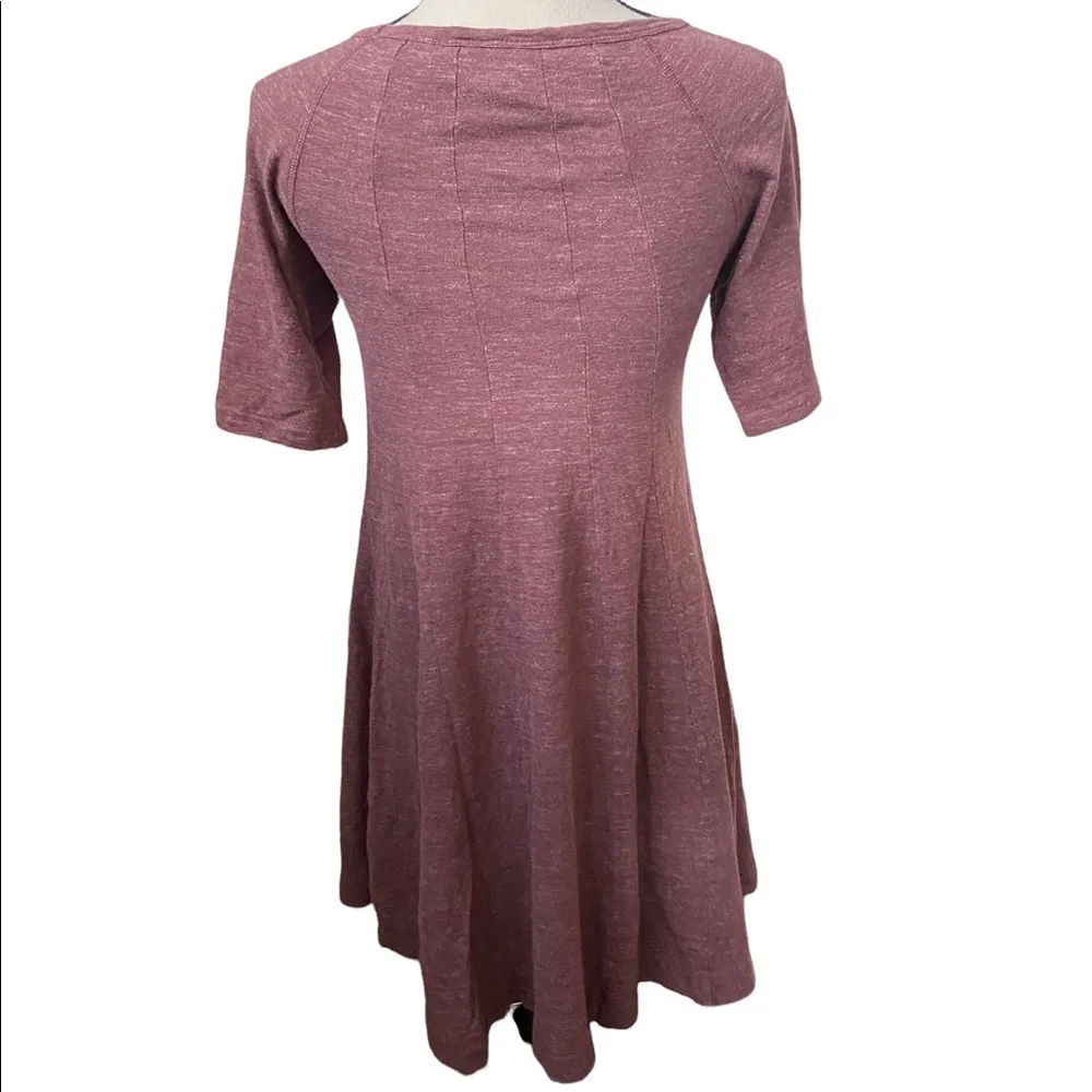 Anthropologie Ganni winter jersey short sleeve cotton size medium dress. - Image 3