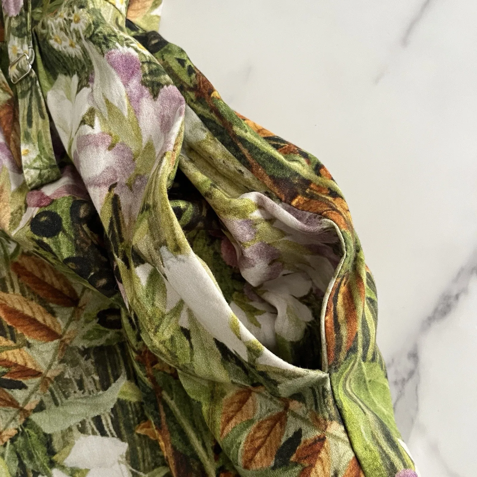 Peruvian Connection Wildflower Sundress Sz Medium Goblin core fairy romantic - Image 10