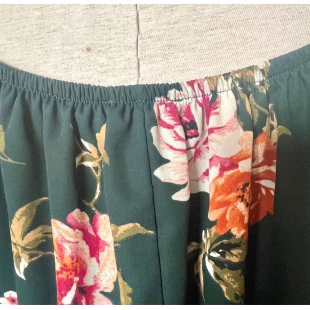 One clothing los angeles green floral top - Image 7