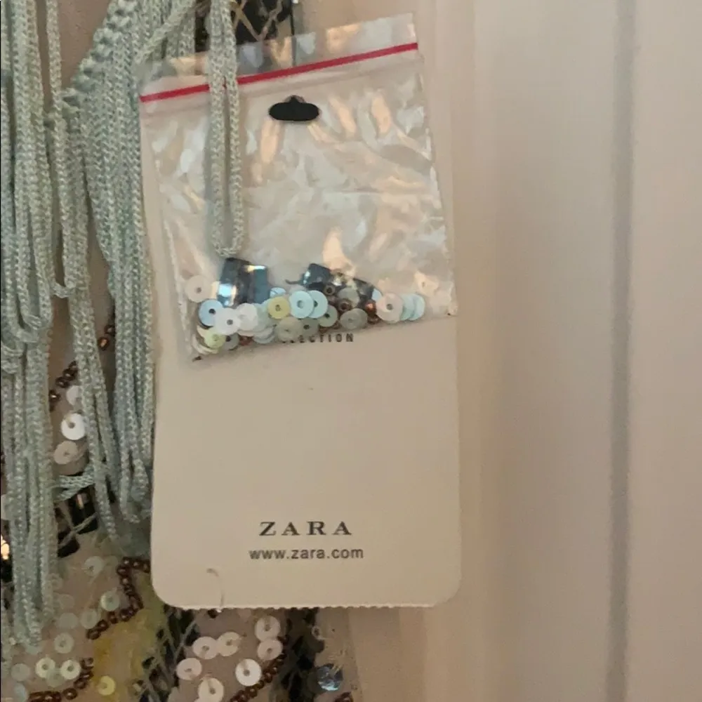 🆕Zara | Sequin Fringe Flapper Beaded Dress Small - Image 4