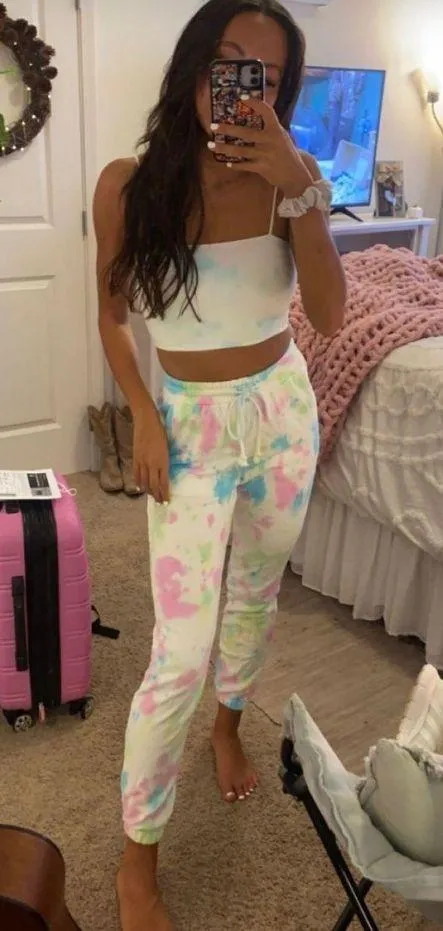 Tie Dye Sweatpants Multiple - Image 2