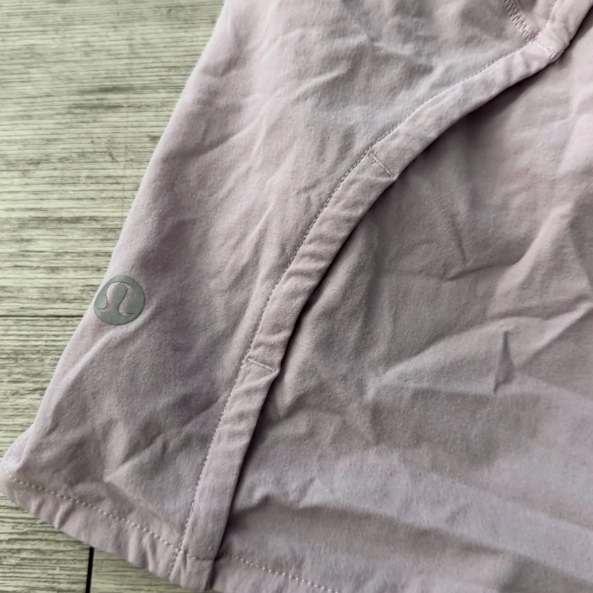 Lululemon purple workout shorts - Image 2