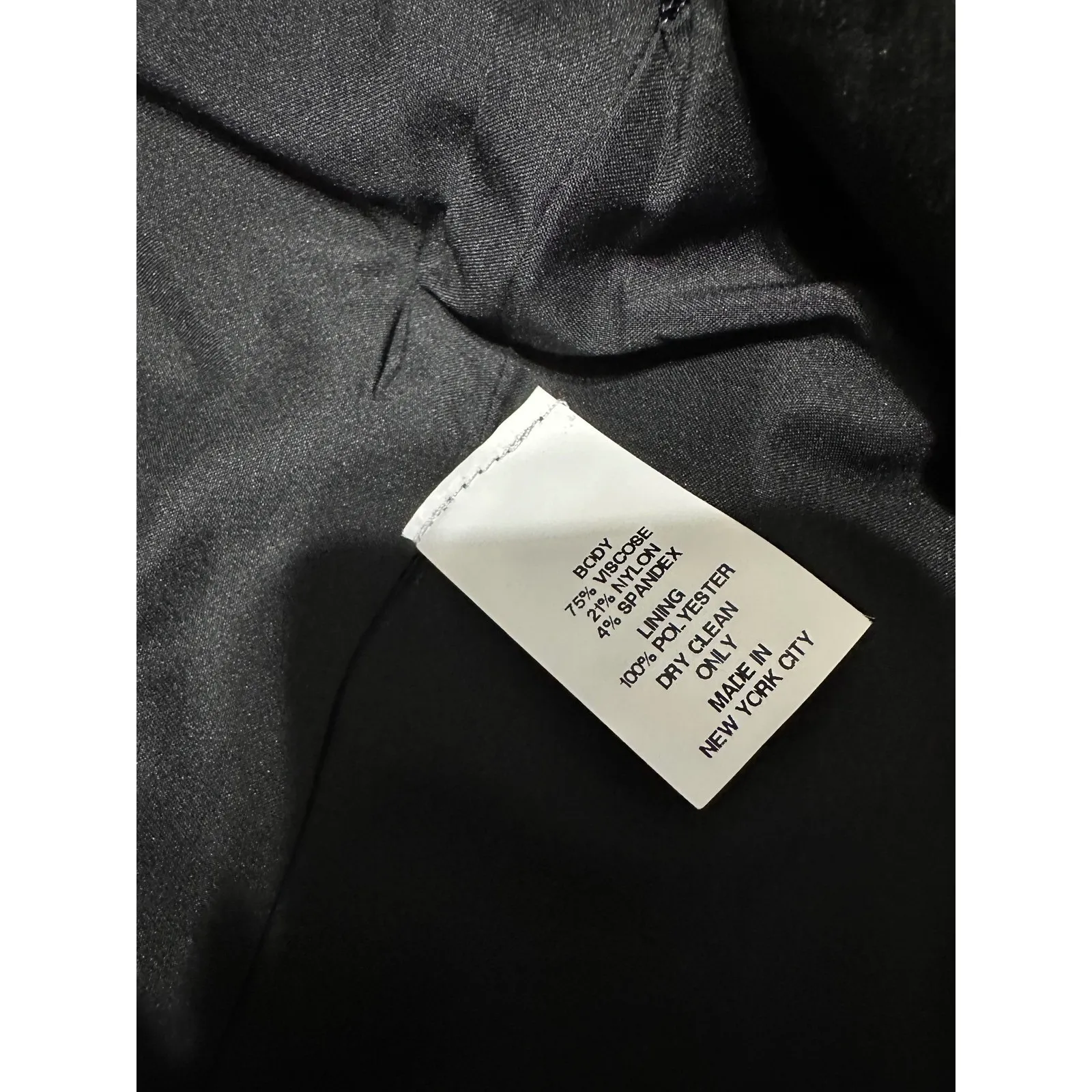 Hunter Dixon by Hunter Bell ANTHROPOLOGIE Skirt SZ 4 Black Gold Metallic Pleated - Image 5