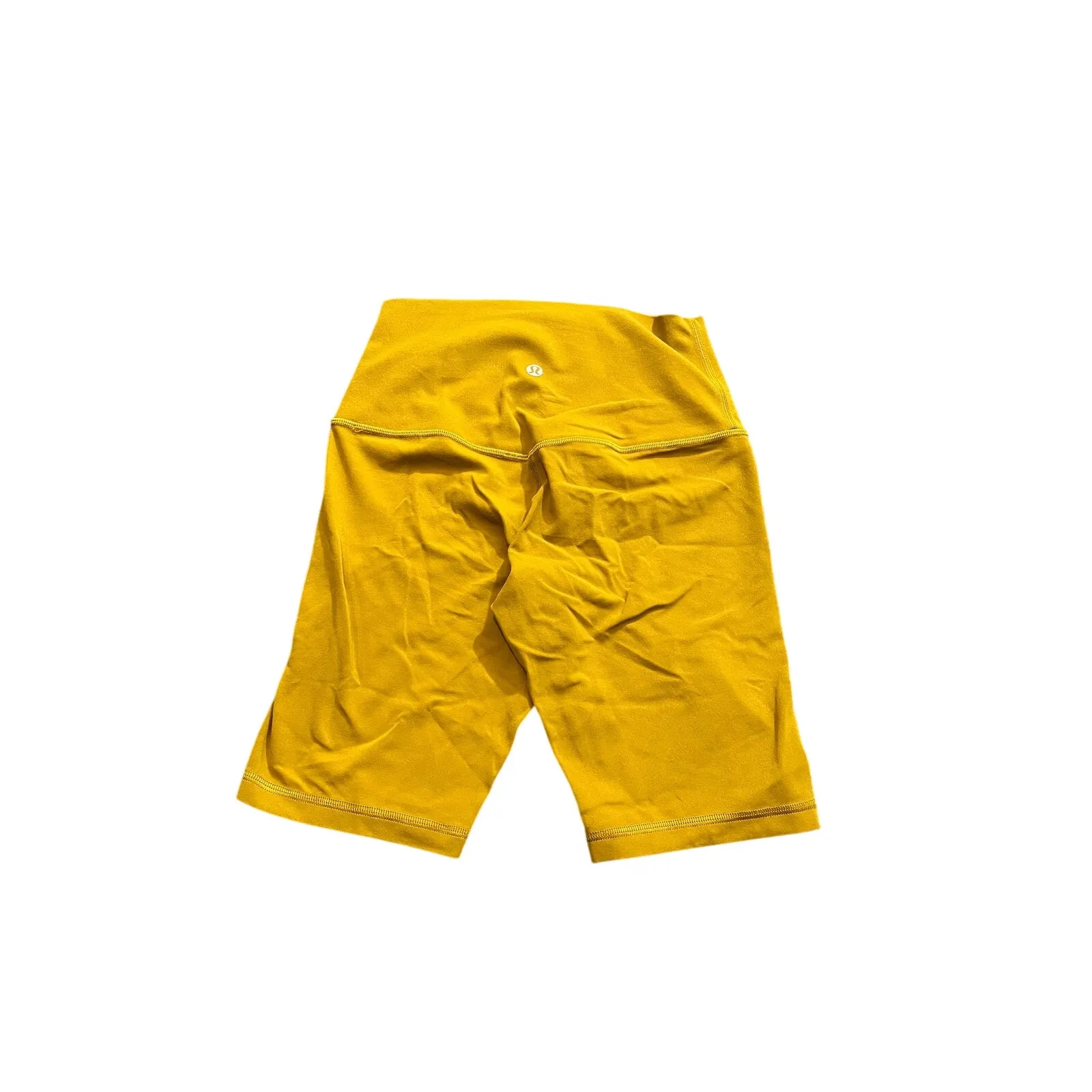 Lululemon Align Short 8" Gold Spice Womens Biker Athletic Size‎ 4 LW7BTKS - Image 3