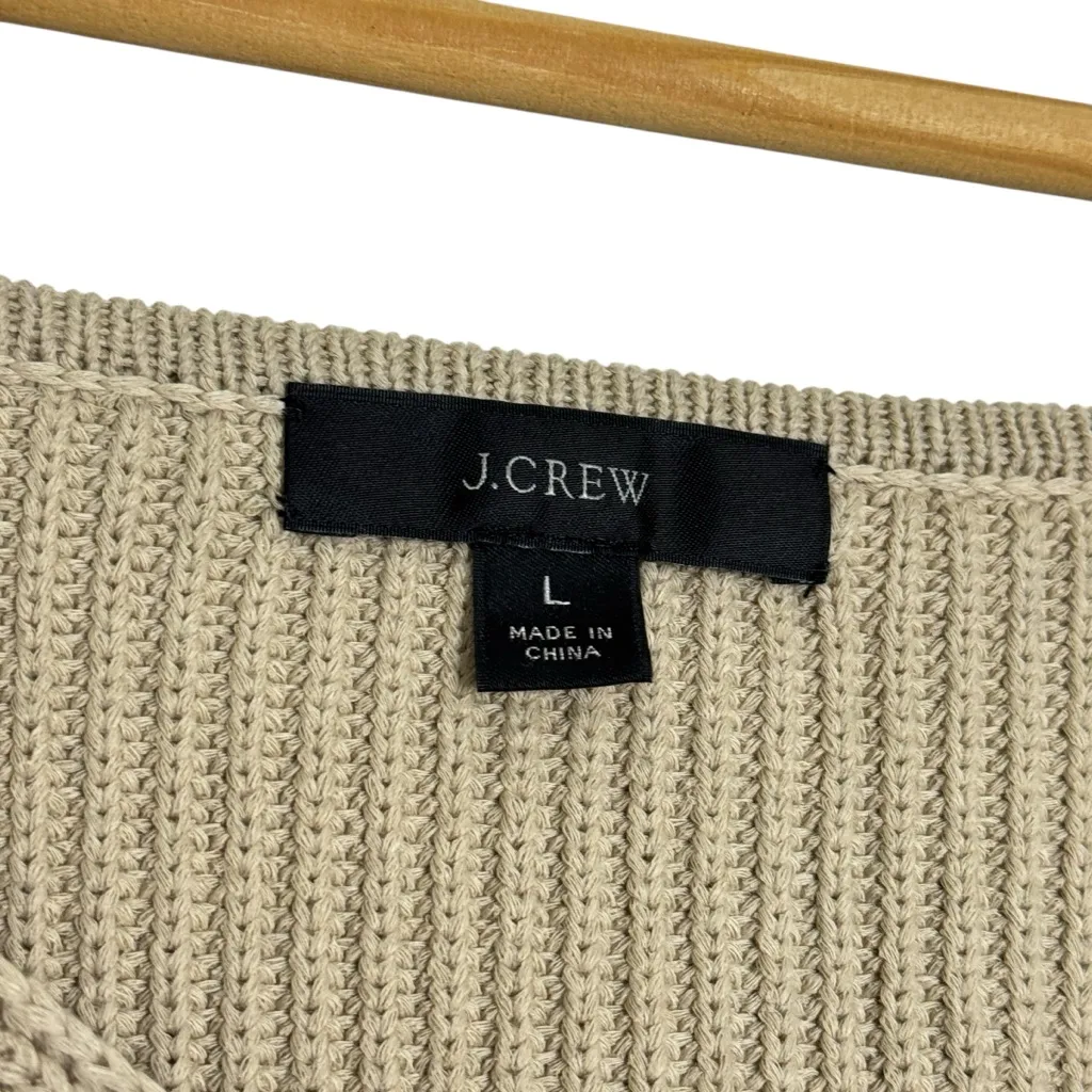 J.Crew  Ribbed V-neck beach sweater - Image 3