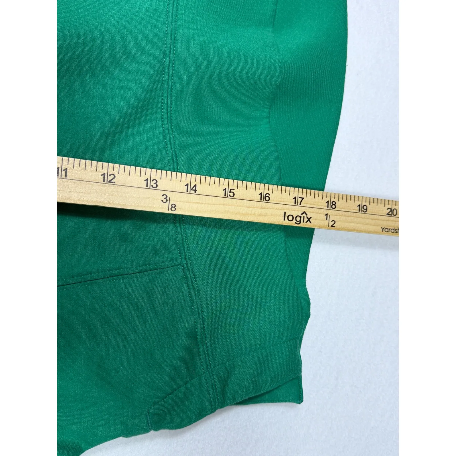 YPB Your Personal Best Abercrombie Green Cropped Sweatshirt Crewneck Size SM - Image 4