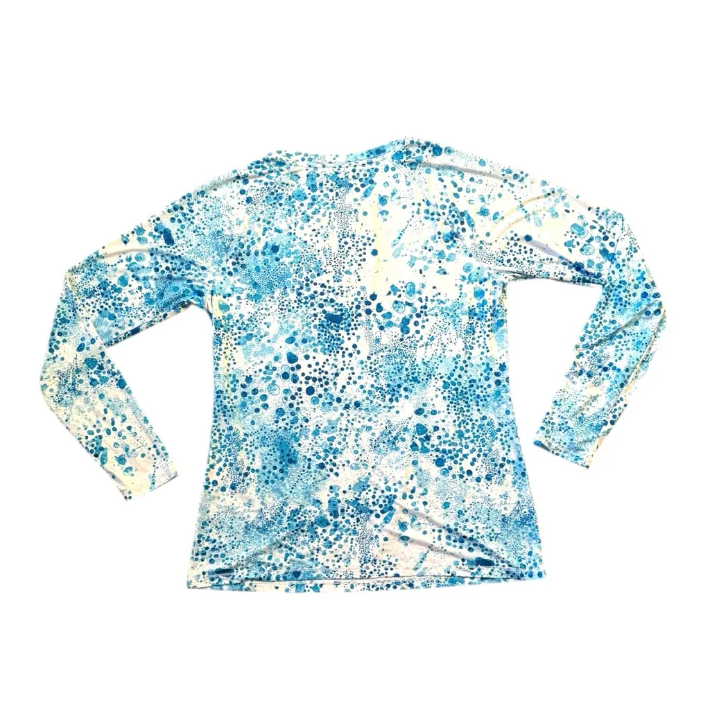 Reel Legends Size Medium Keep It Cool Long Sleeve Shirt Rash Guard SPF - Image 3