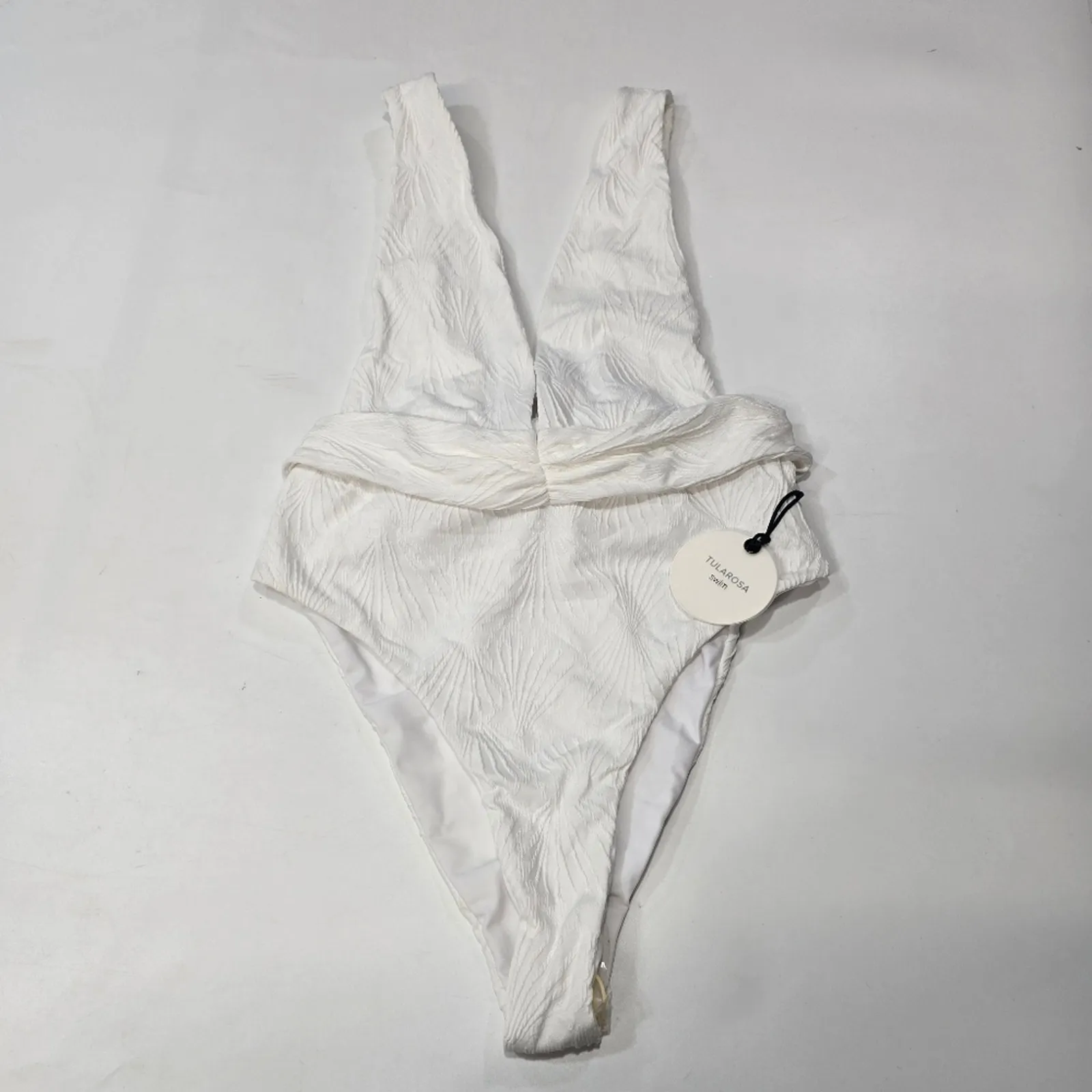 Tularosa Seashell Maillot One Piece in Off White XS - Image 3