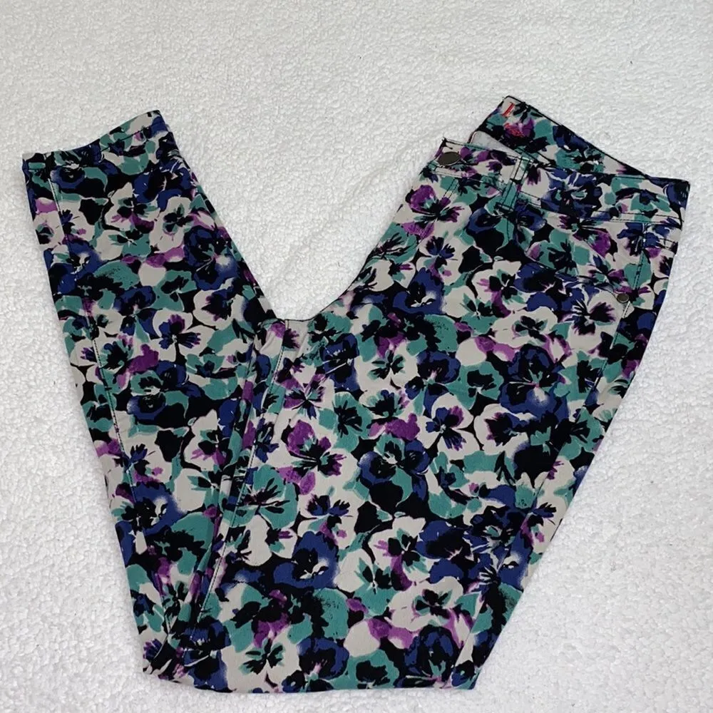 Elle Floral Print Pants(Size 8R) - Image 2