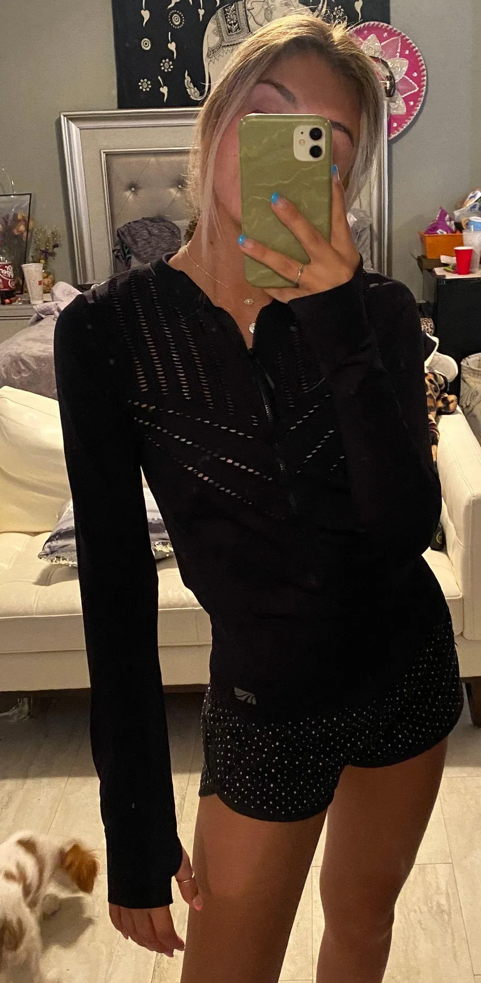 Black athletic jacket - Image 3