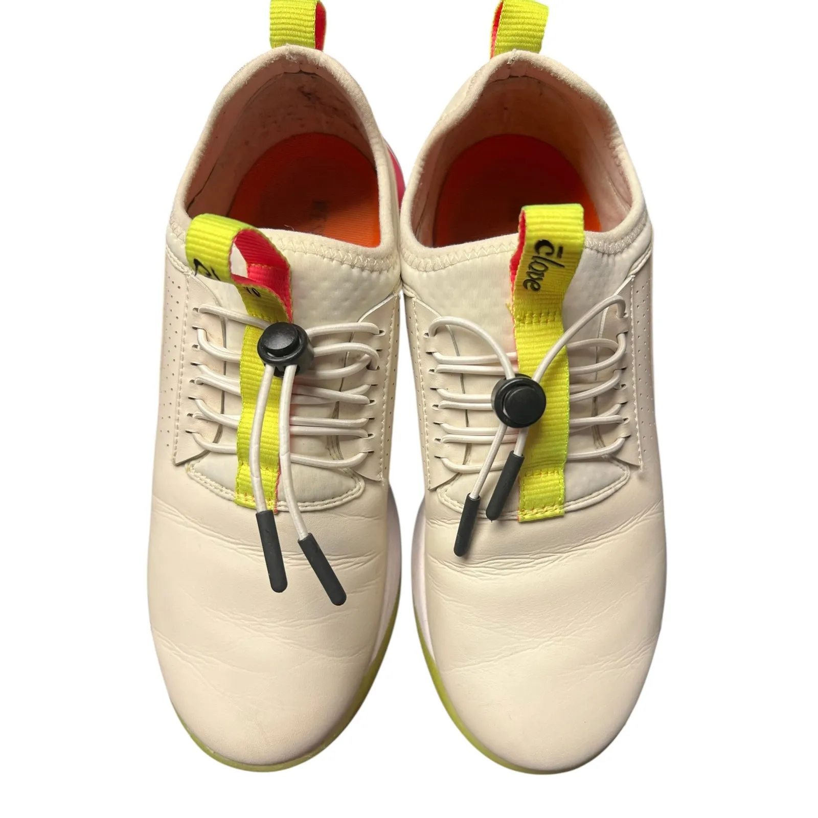 Clove Lemon Aid Slip On Leather Nursing, Hairstylist, Barber Sneakers 7 - Image 7