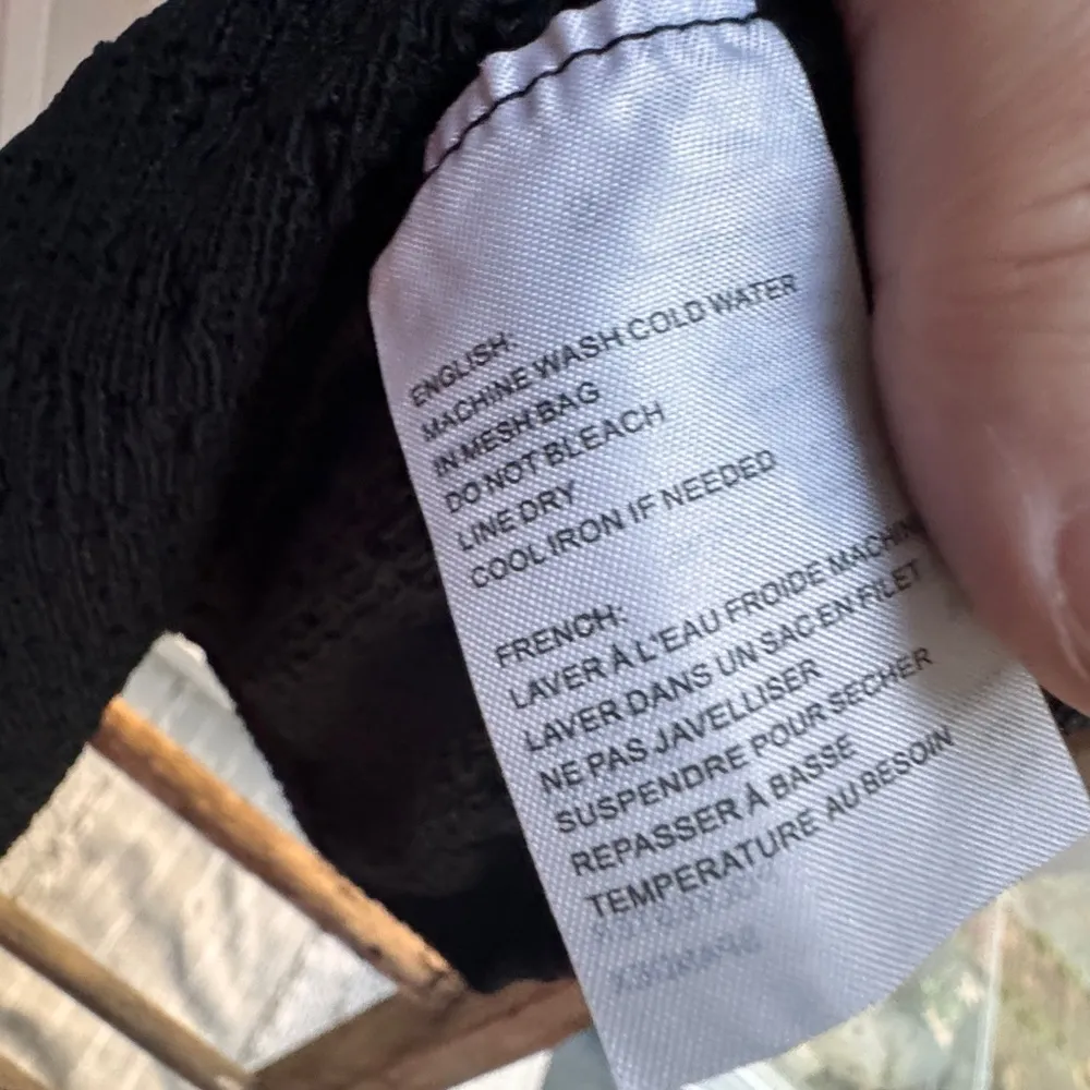 Elodie ribbed little black dress size S - Image 7