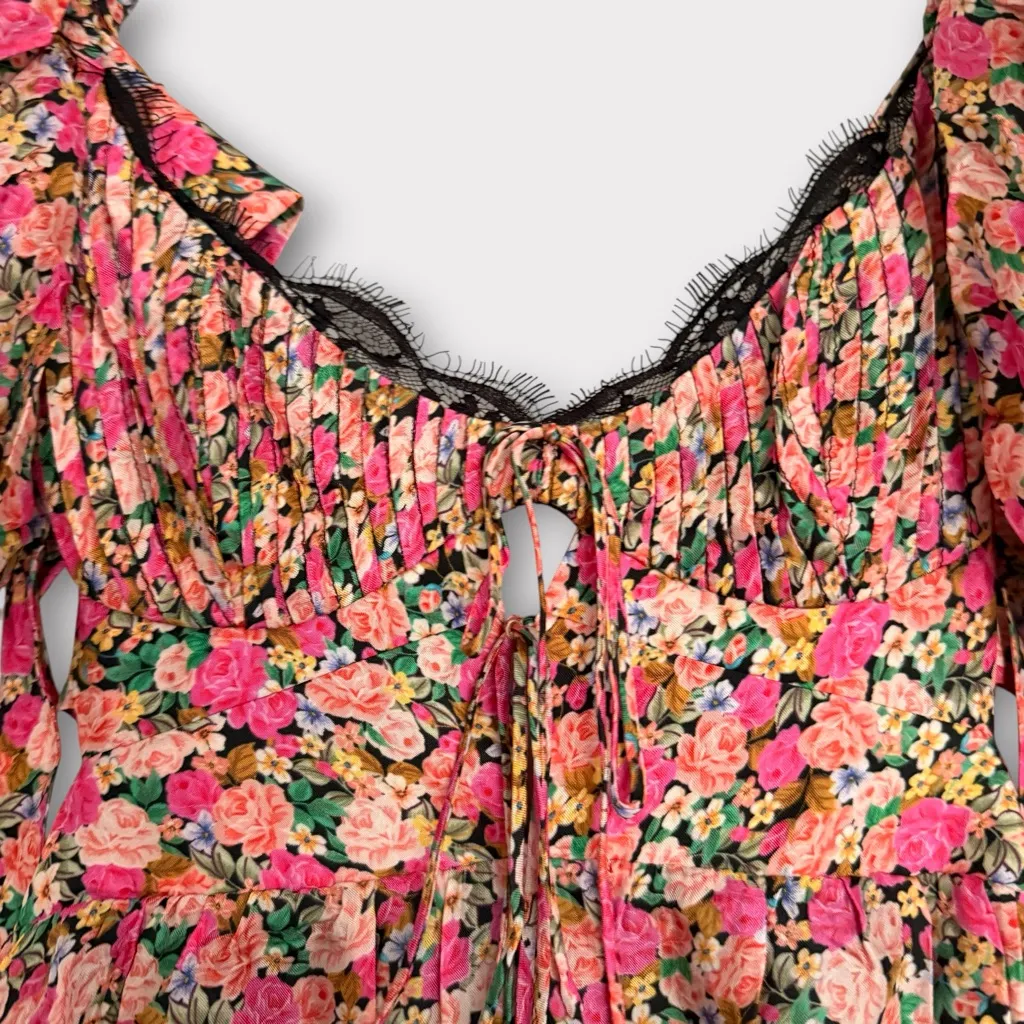 For Love & Lemons Isadora Midi Dress – Size S (NWT) - Image 8