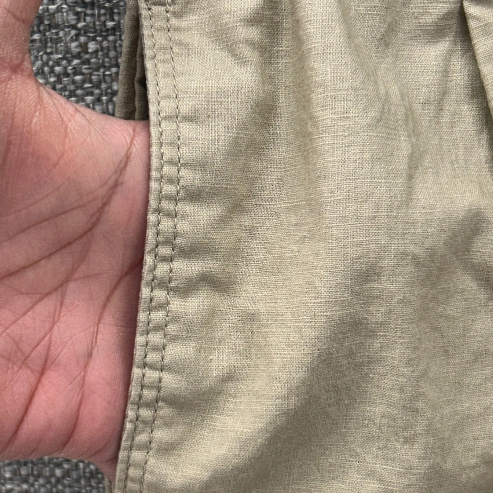 Uniqlo Paper bag Shorts Large‎ Tan - Image 6