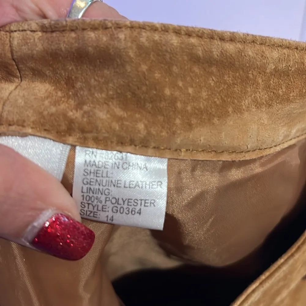 Newport News leather pants women’s size 14 - Image 12